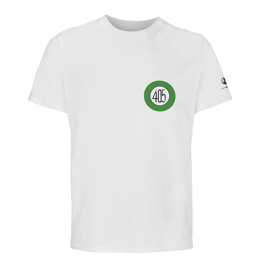 Camiseta Blanca verde numero 405 anime lista fan art 
